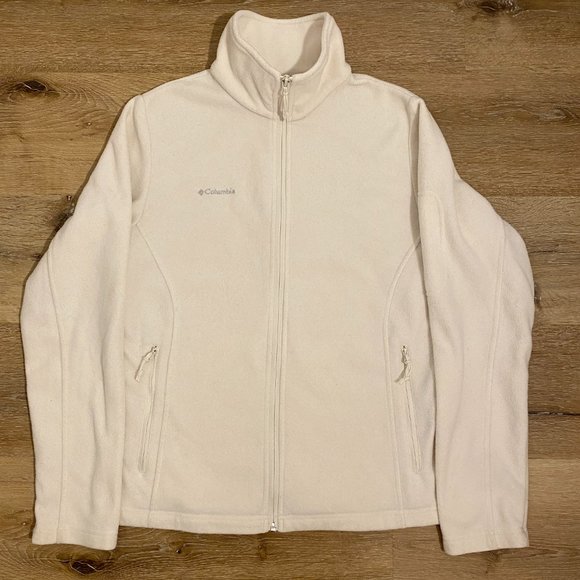 Columbia Fleece Zip Up Jacket Women's Size M - Picture 3 of 16